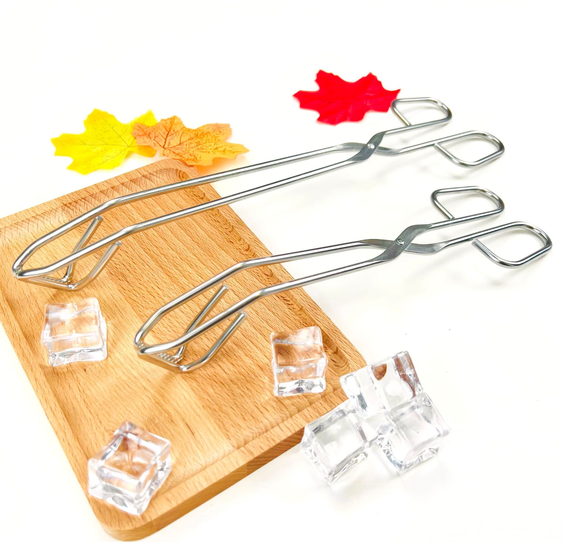Stainless Steel Food Clip Stainless Steel Food Clip Triangle Head Bread Clip Barbecue Clip Barbecue Clip Buffet Clip