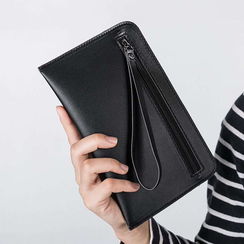 Factory wholesale clutch bag women temperament large capacity ladies long zipper coin purse mobile phone bag Foreign Trade bags