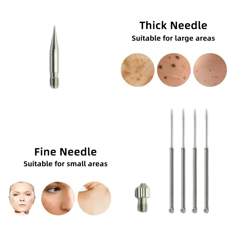 White Spot Sweeping Pen Real Hat Spot Sweeping Instrument Universal Accessories Disposable Consumables Magnetic Levitation Nine-gear Mole Sweeping Pen Real Head