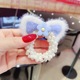 Pearl cat ears/single Blue