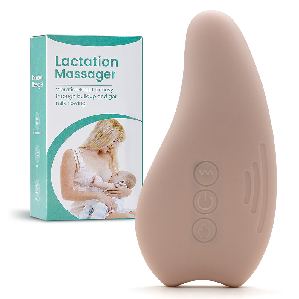 Foreign Trade Hot Selling Women Postpartum Warming Lactation Massager Chest Massager Liquid All-in-one Gel Lactation Massager