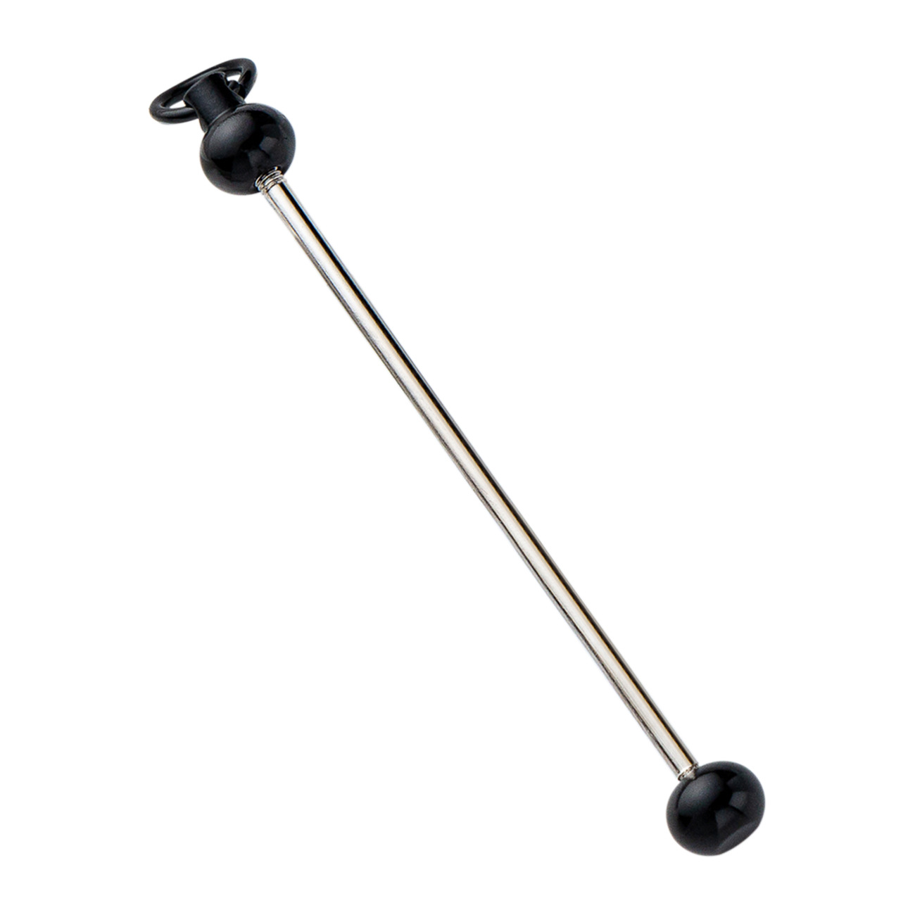 New creative diy beaded pole gradient color beaded keychain pole accessories pendant in stock wholesale