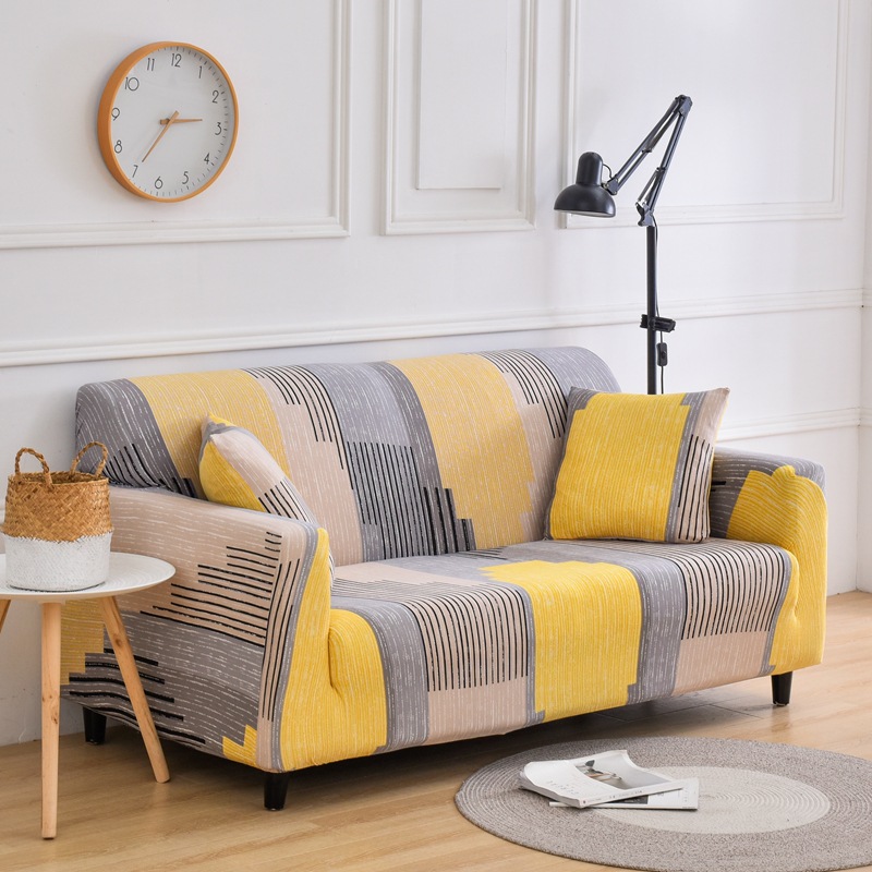 Nordic printed fabric simple sofa cover all-inclusive universal imperial concubine sofa cover sofa towel single person wholesale Universal