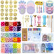 Cross-border fire paint wax grain boxed foreign trade factory paint seal a set of DIY accessories furnace demoulding pad wholesale