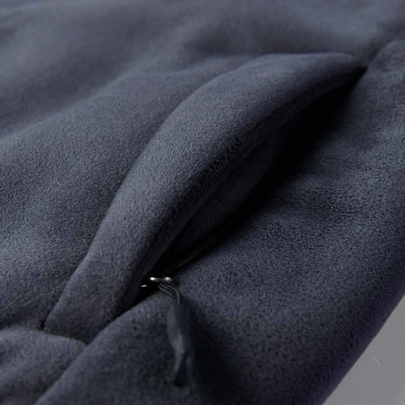 Winter Silver Fox Velvet Suit Men's Hooded Velvet Sweater Middle-aged and Elderly Velvet Suit Fashion Trendy Casual Clothing for Men
