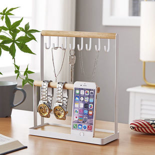 Cross-border factory direct desktop cosmetics storage rack lipstick tray net red perfume rack dressing table storage rack