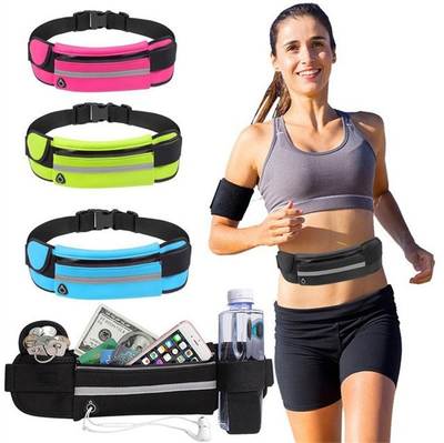 Creative Sports Leisure Waist Bag Waterproof Shockproof Personal Mobile Phone Bag Outdoor Riding Running Must Bring Magic Water Kettle Bag