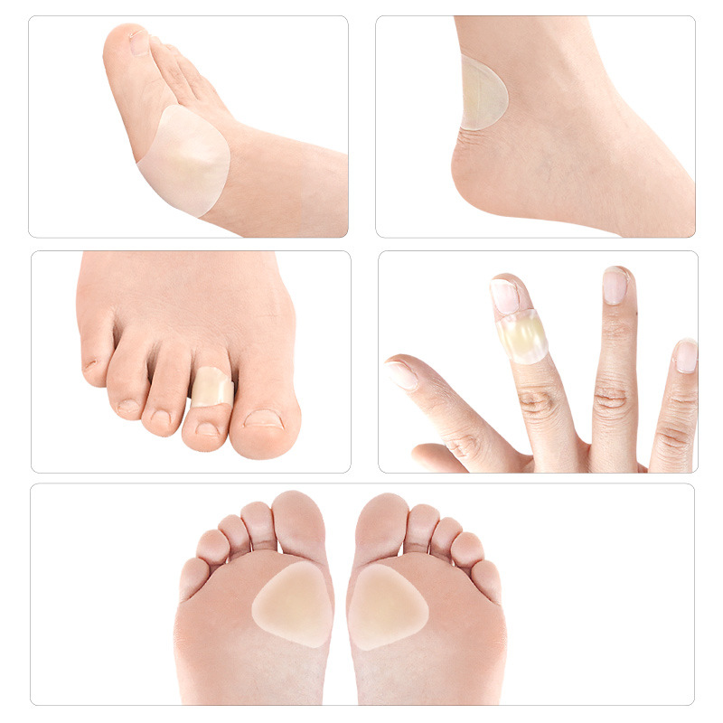 Blister stickers women's high heel shoes gel heel stickers anti-wear foot stickers heel stickers shoes stickers half size pad heel stickers