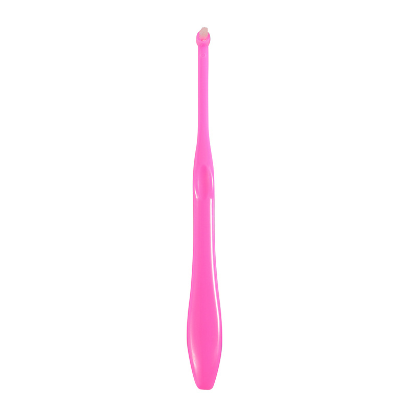 Single-head single-bundle toothbrush single-hole brush non-slip brush handle color orthodontic toothbrush orthodontic Special