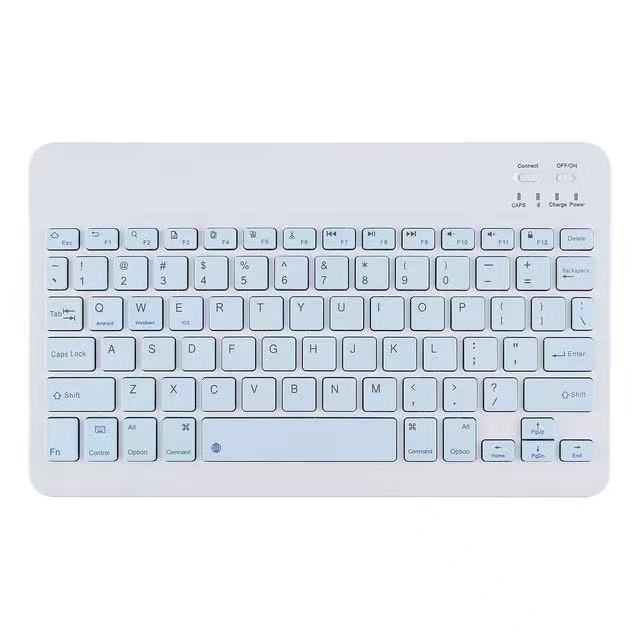 10 inch sky blue Bluetooth keyboard