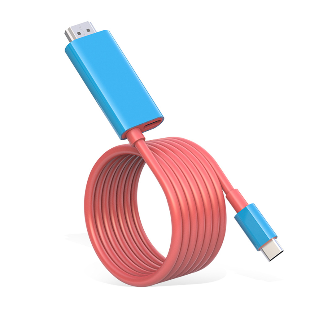Тип C к HDMI HD кабель для переключателя Nintendo консоли кабель 4K видео литой экран линии