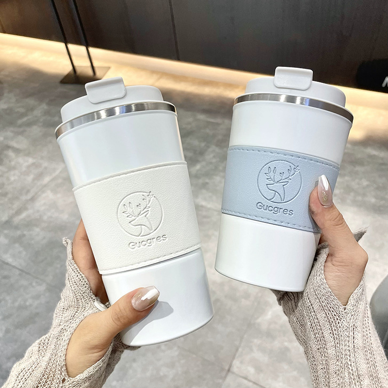 新款便攜隨手咖啡杯保溫杯女學生宿舍辦公水杯喝水杯子批發禮品