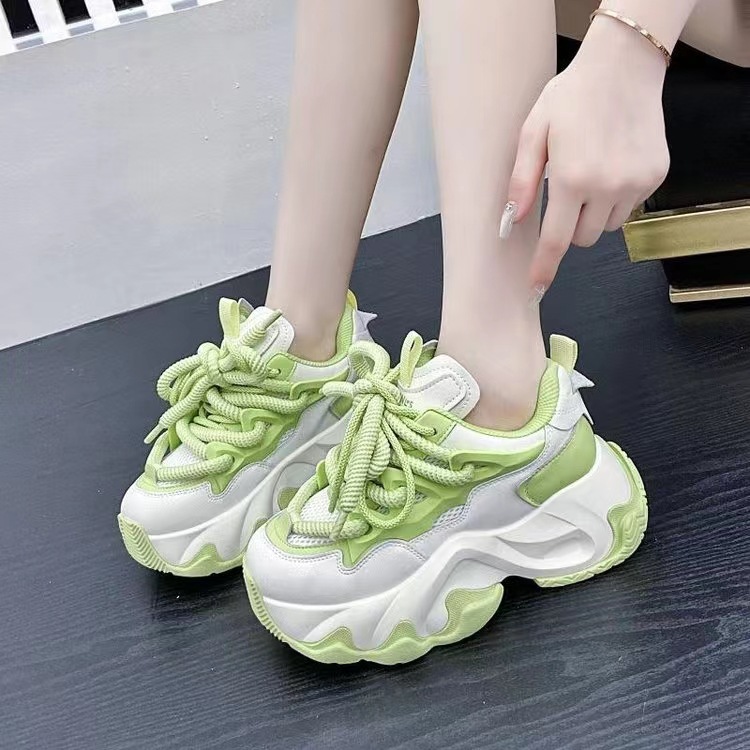 Clunky sneakers for women 2023 new autumn platform shoes increased sneaker ins autumn and winter casual running shoes