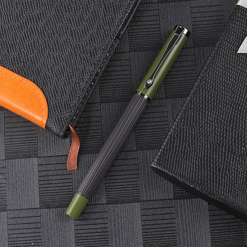 High-value retro metal pen set high-end business office student stationery gifts