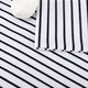 spot knitted lycra cotton jersey pure cotton striped clothing fabric yarn-dyed t-shirt fabric blue fabric