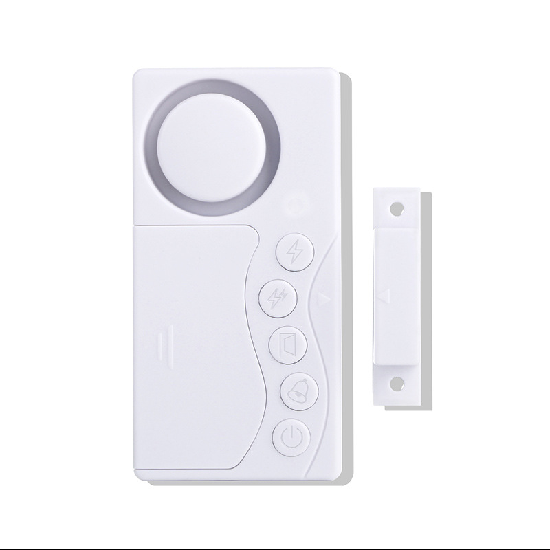 Simple door magnetic anti-theft alarm doorbell alarm and other four-in-one function door and window alarm manufacturers wholesale