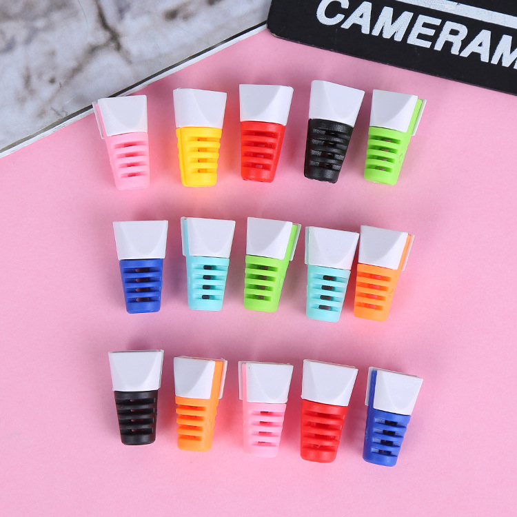 Data cable Winder solid color Android mobile phone cable cover charger cable protective cover wholesale