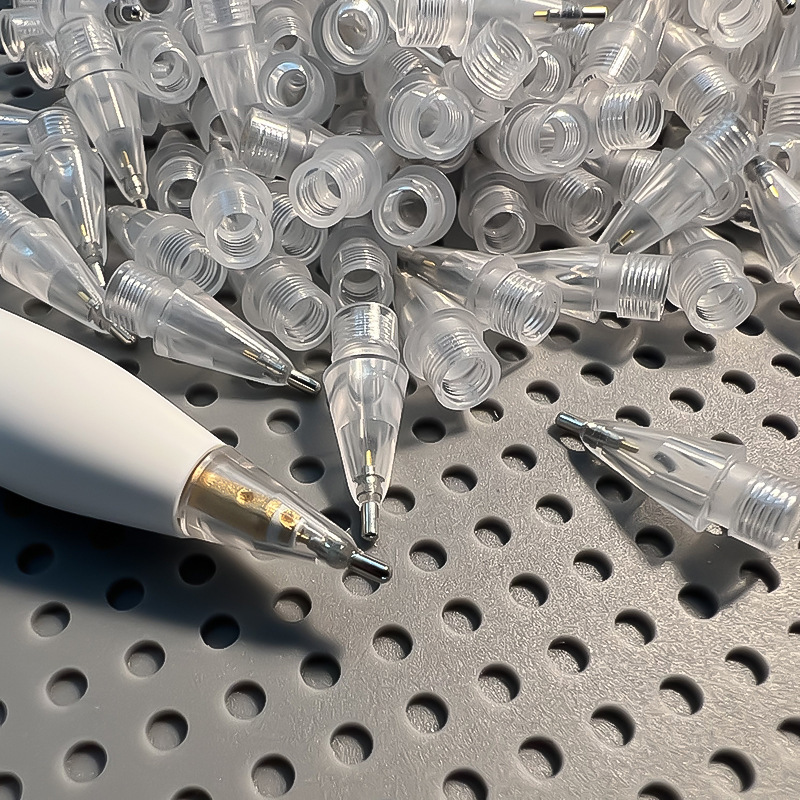 類紙膜耐摩耗性交換透明改造ペン先金属ペン先適用アップルapple pencil 1世代|undefined