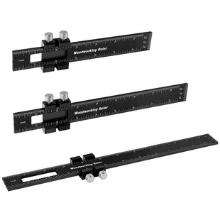 Woodworking marking Ruler aluminum alloy T-shaped Ruler woodworking gauge T Square Measurements Ruler
