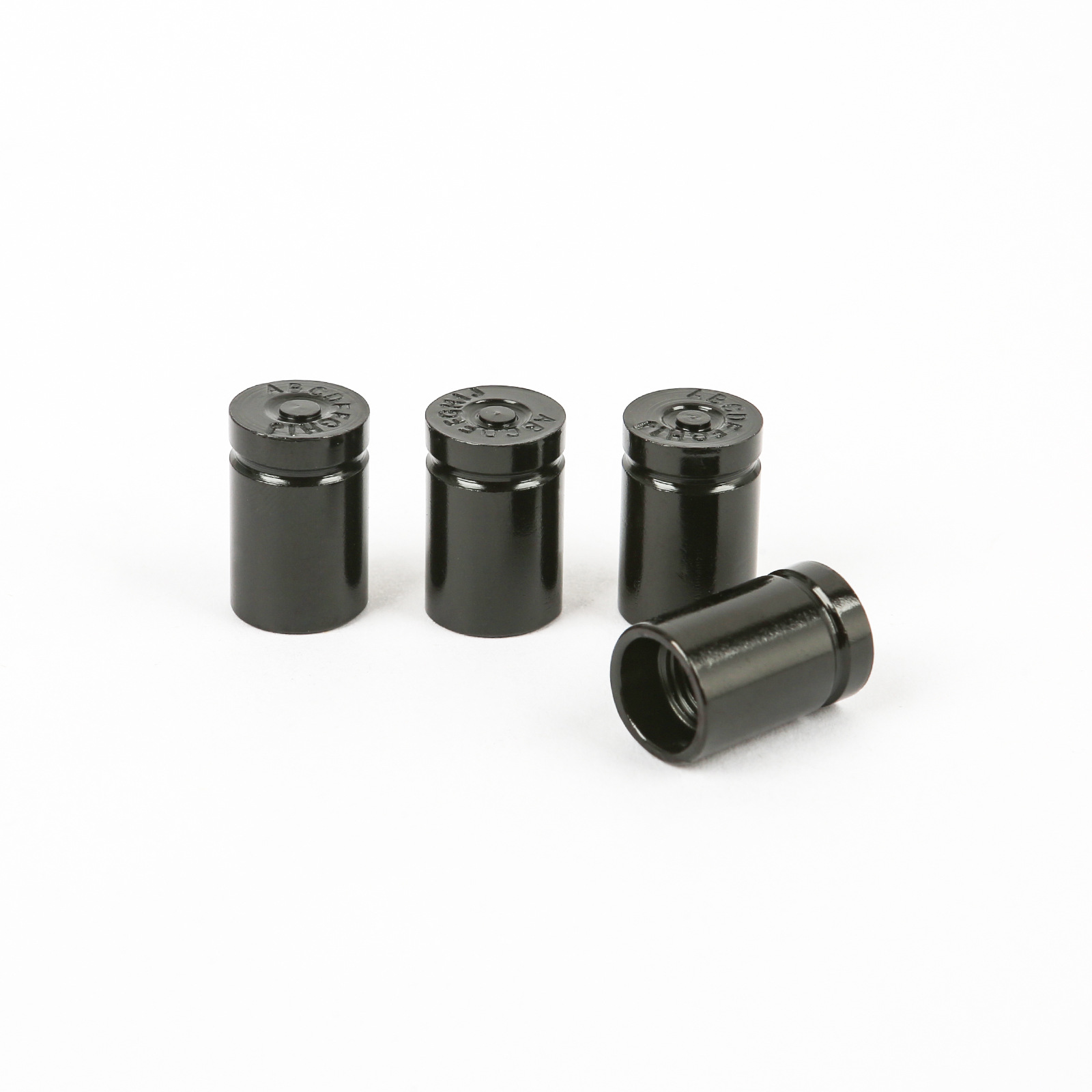 Cross-border exclusive for creative shell aluminum alloy car tire valve dustproof valve cap bullet shell parody