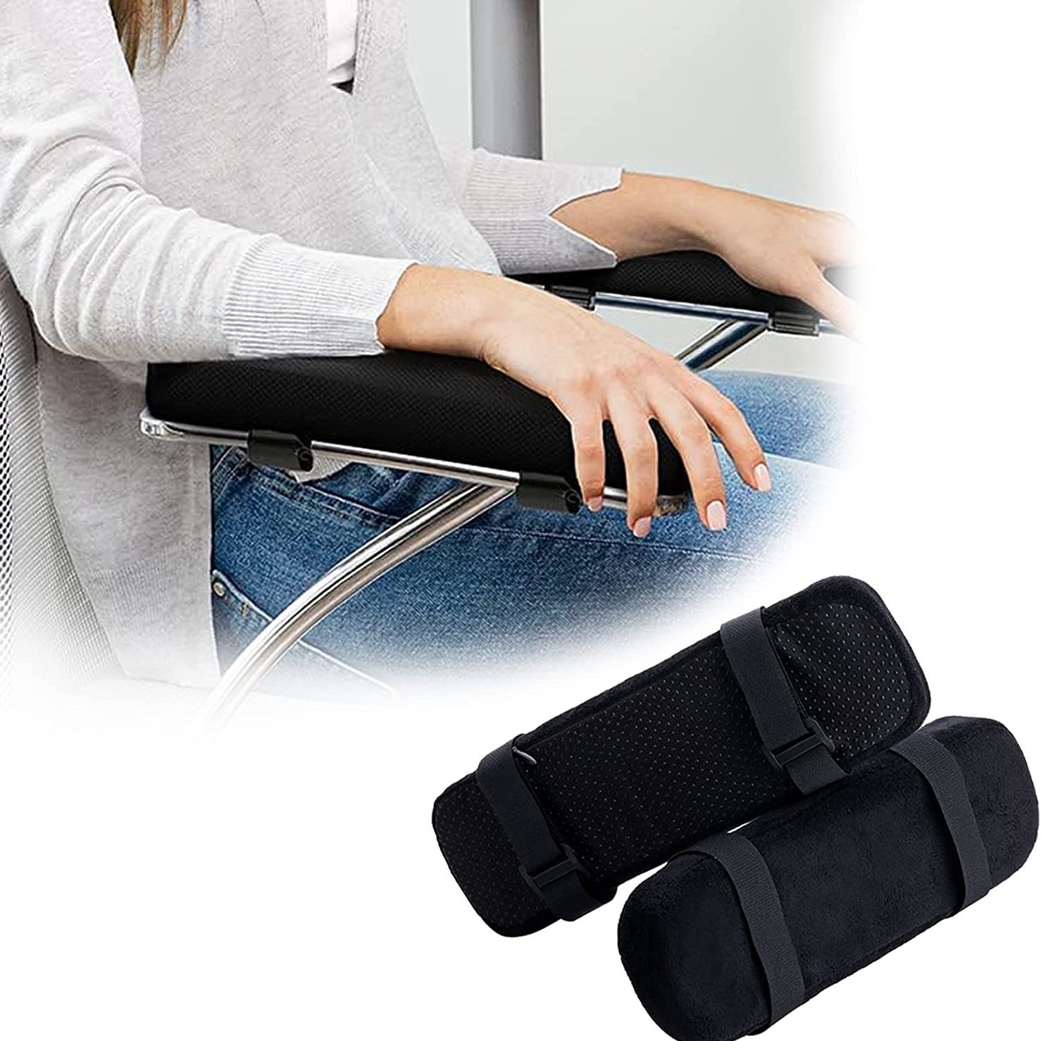 Armrest Pad Armrest Gloves Chair Armrest Gloves Memory Foam Elbow Chair Armrest Pad Chair Armrest Gloves