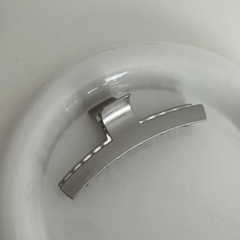 Fermaglio per capelli di alta qualità, fiocco, fermaglio per capelli a forma di squalo, testa a sfera, forcina in metallo, grande copricapo con coda di cavallo_voghion.com