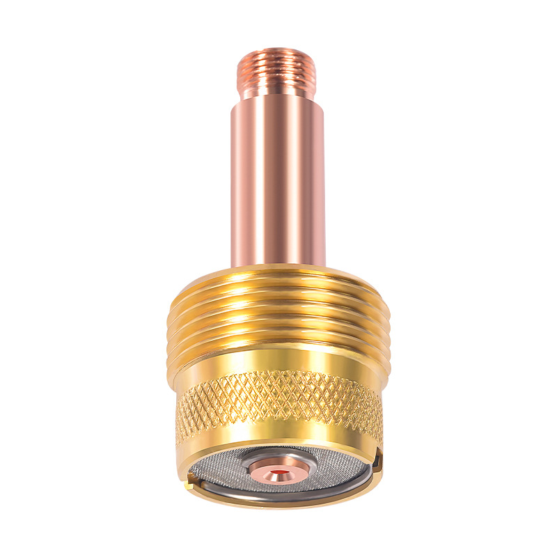 Argon arc welding accessories gun head WP18/26 screen fluid guide long and short gun tail copper tungsten clip switch porcelain nozzle