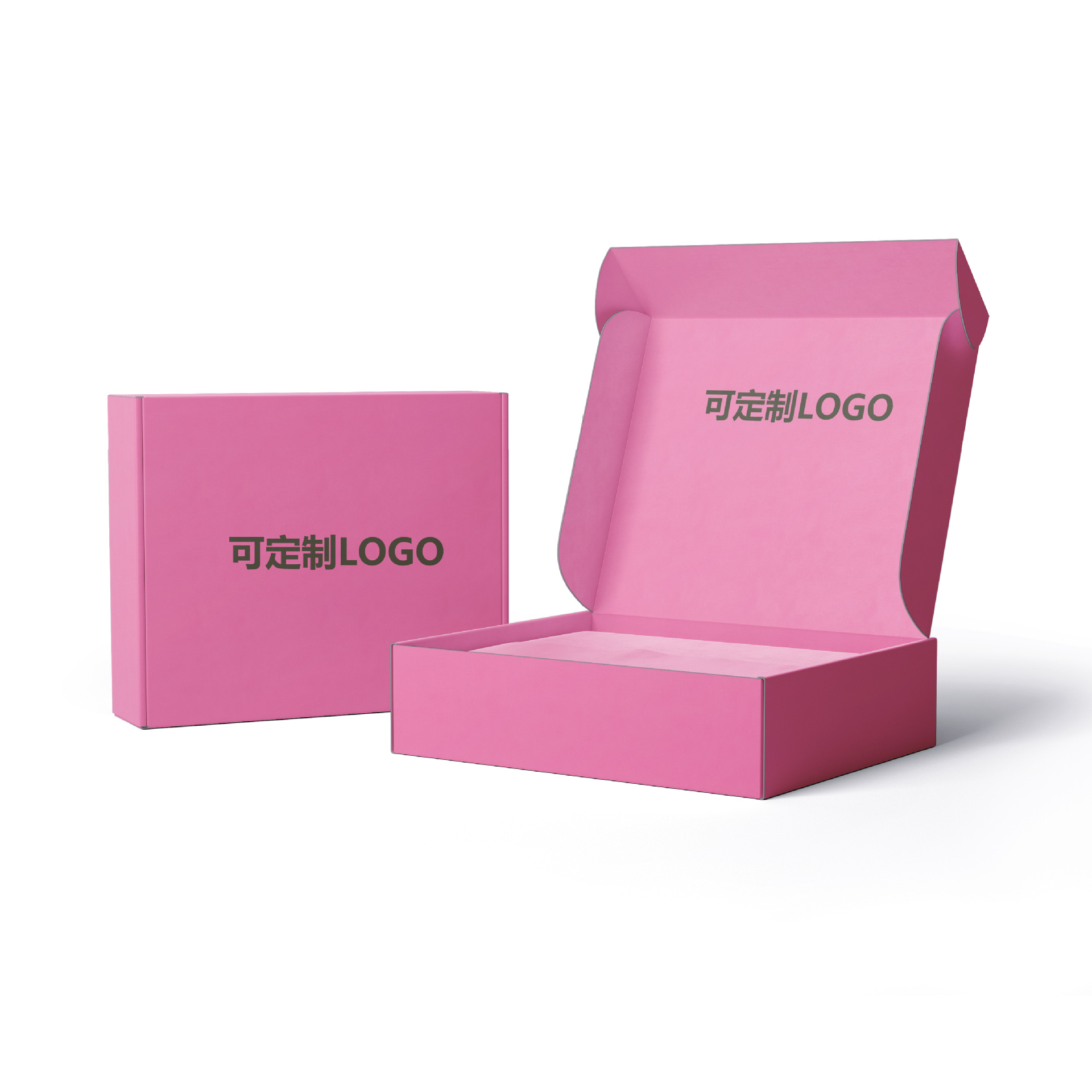 In stock color aircraft box carton black aircraft Box square express box white aircraft box packaging box