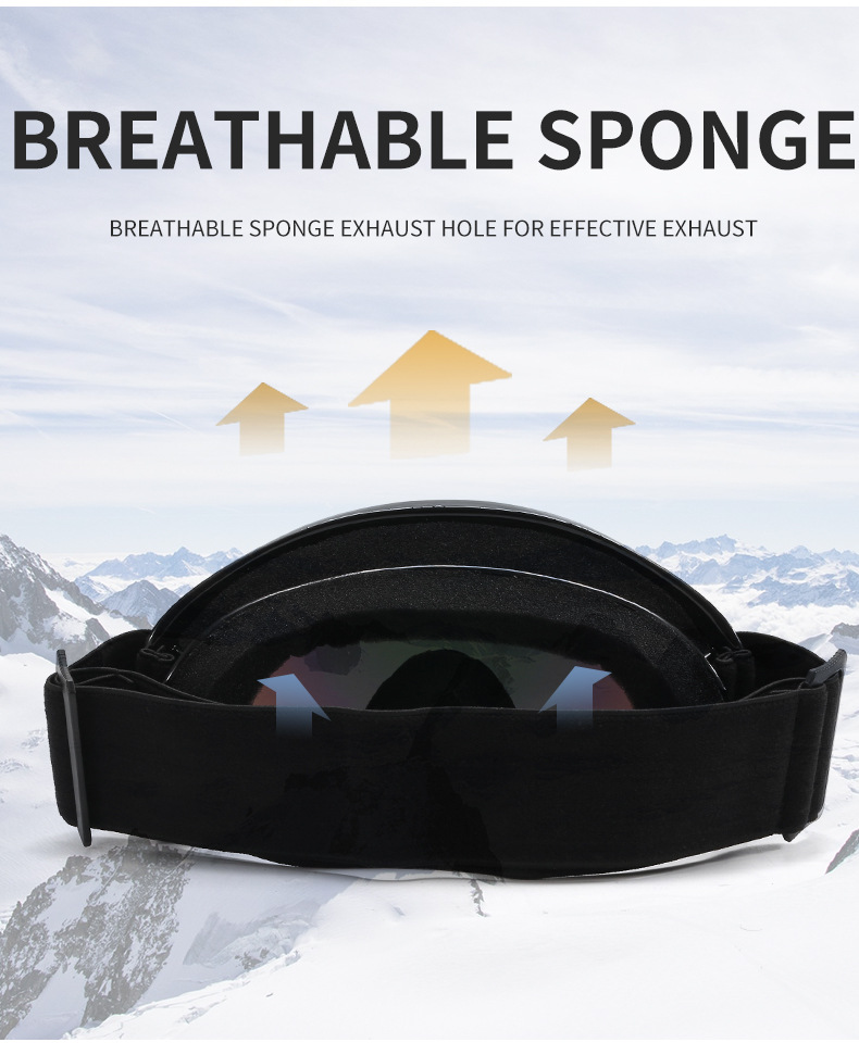 New outdoor sports sunglasses children's windproof protective glasses Fashion dazzling children skiing mirror_voghion.com