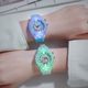 Cartoon led luminous children's watch wholesale Frozen Princess Aisha watch luminous primary school watch women