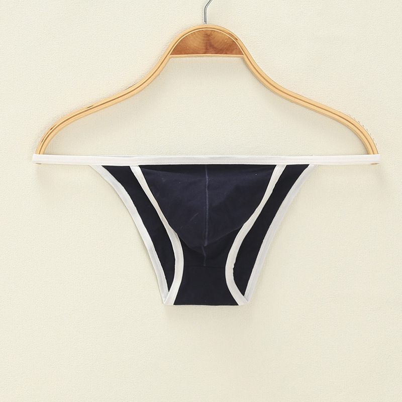 Men's underwear wholesale breathable low waist sexy European and American Amazon foreign trade one piece thong T pants cross-border tide