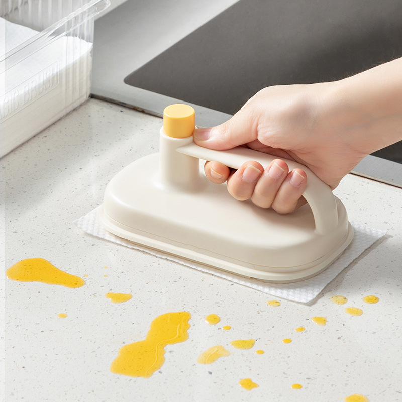 Cross-border magic wipe can replace disposable kitchen oil removal special scouring pad bathroom lazy cleaning artifact