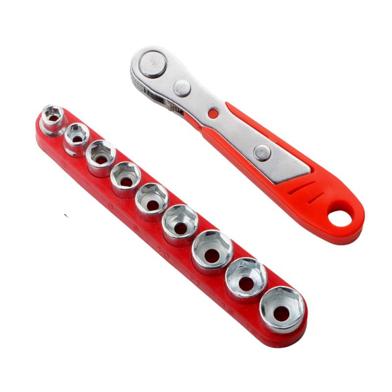 Mini 36-tooth ratchet screwdriver narrow small space gap maintenance operation screwdriver sleeve L-shaped bending wrench