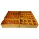 Foldable Mesh Underwear Storage Box Socks Bra Underwear Drawer Type Divided Storage Finishing Box Four-piece Set