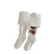 Girls' pantyhose autumn and winter fleece-lined thickened children's leggings Korean style warm baby pantyhose wholesale
