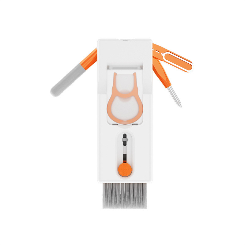 Cross-border new product upgraded version of multi-function Bluetooth headset cleaning pen portable computer keyboard cleaning kit in stock