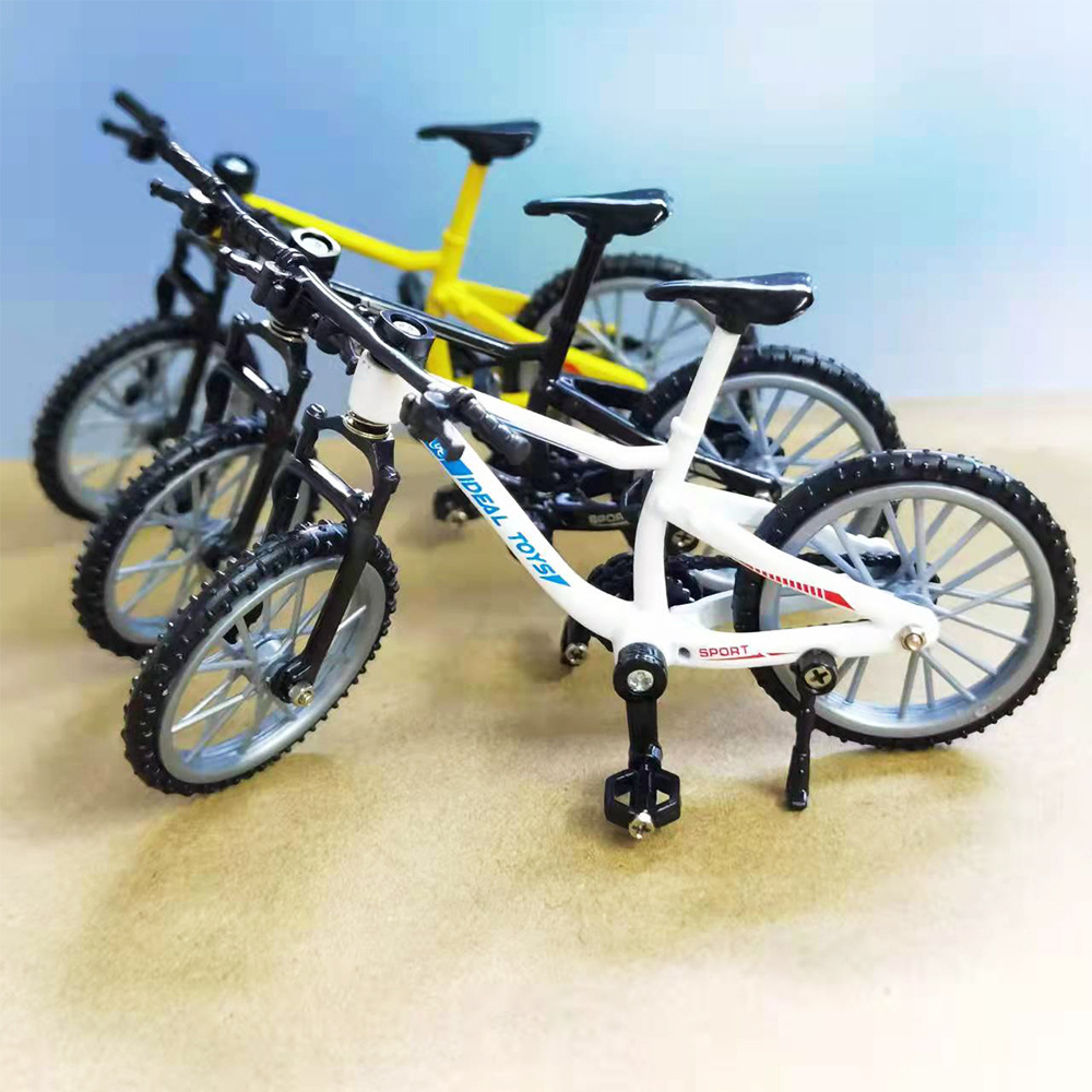 Finger bicycle simulation alloy bicycle model downhill mountain bike creative gift ornaments cross-border toys New