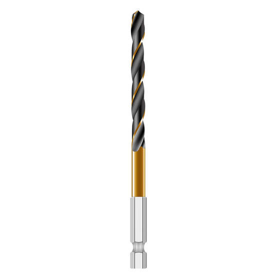Hexagonal shank twist drill stainless steel drill high speed steel cobalt twist drill electric wrench drill 4341 material