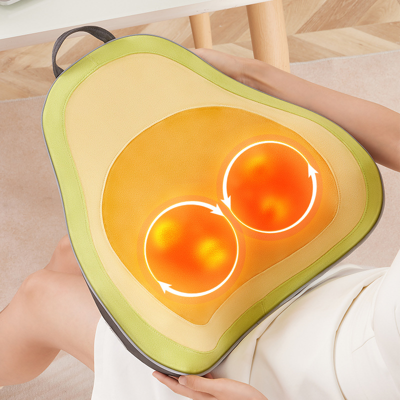 Neck waist hip massager multifunctional hot compress kneading legs back lumbar vertebra cervical massage massager