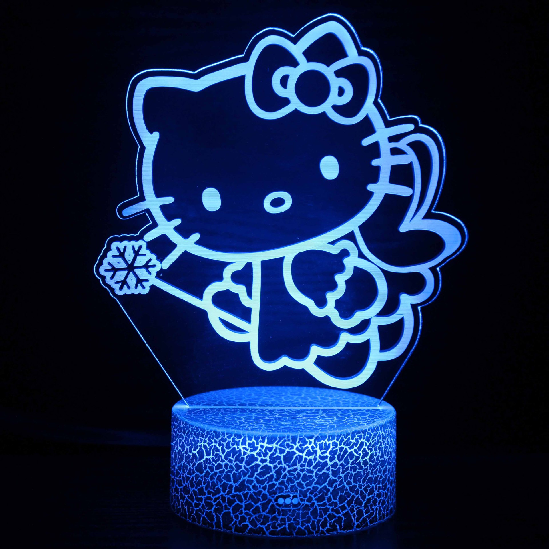 Cross-Border special cartoon cat Series 3D lights creative colorful touch LED visual lights Valentine's Day gift lights night