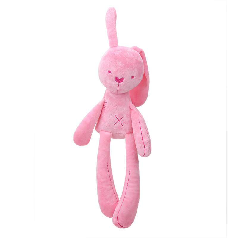 Cute plush long-legged rabbit doll baby toy Suri with baby soothing sleeping doll spot wholesale