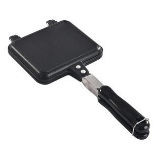 Sandwich Baking Pan Mold Bread Toast Mold Double-sided Frying Pan Breakfast Pan Frying Egg Pan Outdoor Camping Baking Pot