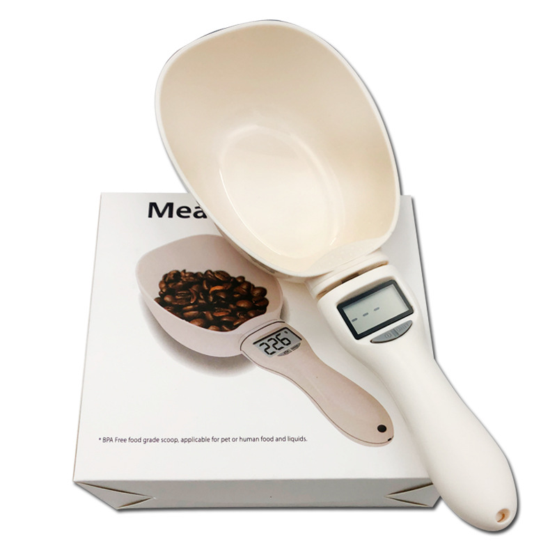 Cross-border household pet scale handheld measuring scale multifunctional food scale dog feed scale 800g cat food chopsticks scale