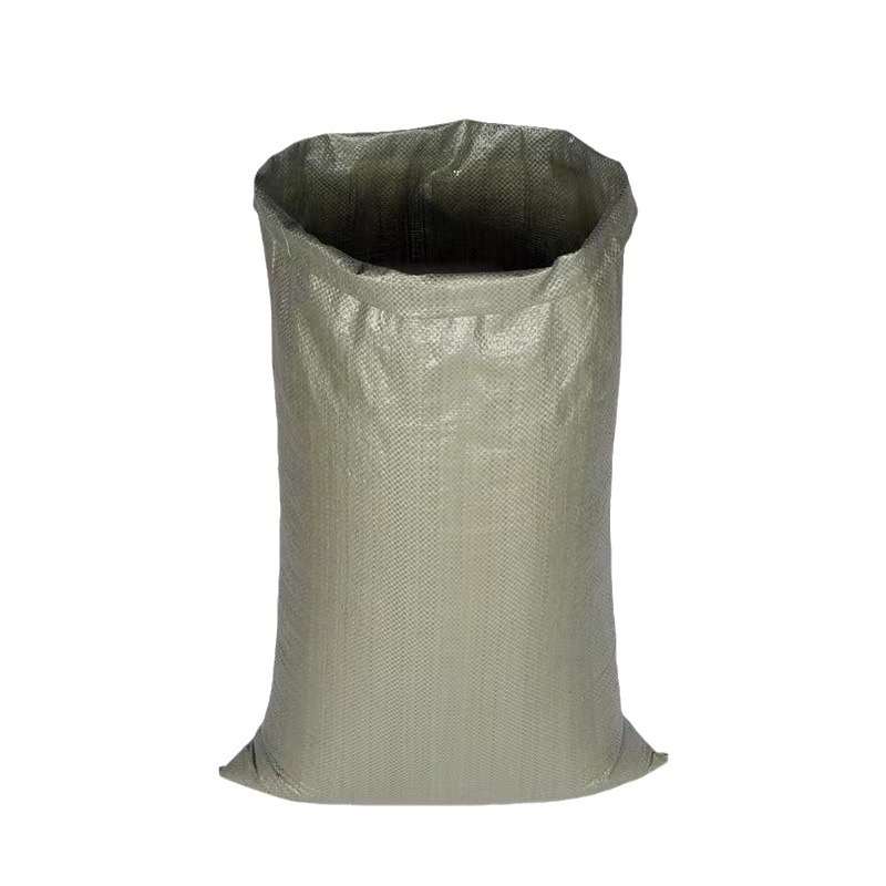 Wholesale gray plastic woven bag large express logistics packing bag construction garbage bag snakeskin bag manufacturer
