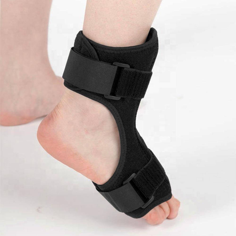 Amazon foot drop correction with aluminum strip support ankle brace straightening protective gear wholesale