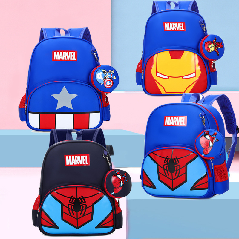 Custom LOGO Children's Schoolbag Girls Kindergarten Big Class Boys First Grade Backpack for Primary School Students Shoulder Bag Super Light