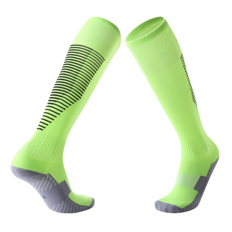 in stock wholesale long tube towel bottom football socks children adult game training sports special sweat absorption deodorant