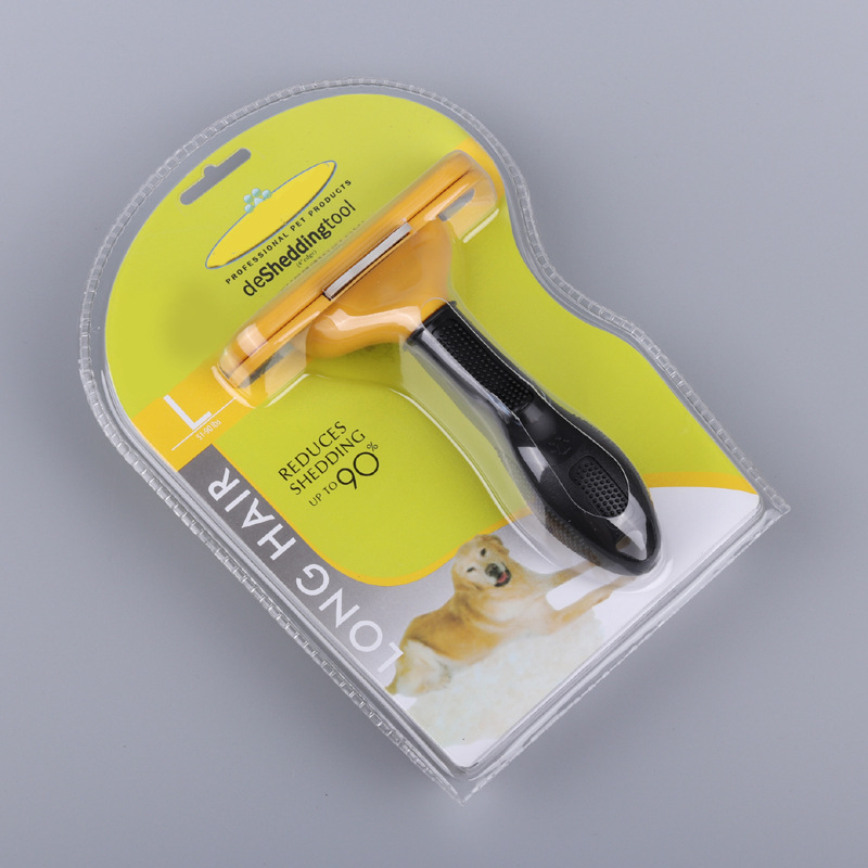 Pet products manufacturers hair removal comb hair removal device cat comb dog with three generations of medium and large dog hair removal brush