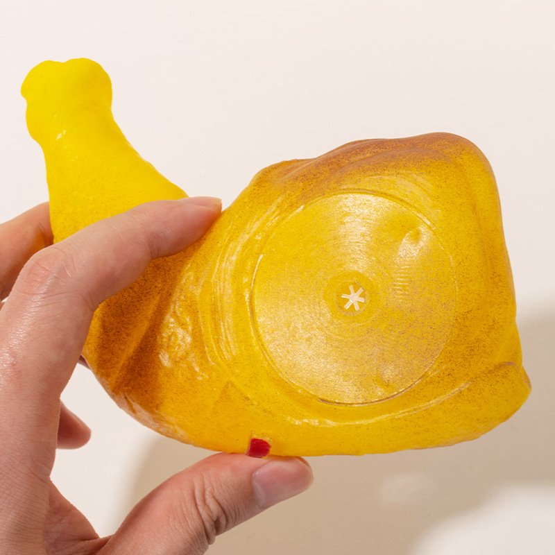 Yiwu vinyl pet toy simulation food series sound hamburger chicken leg carrot dog toy suit wholesale