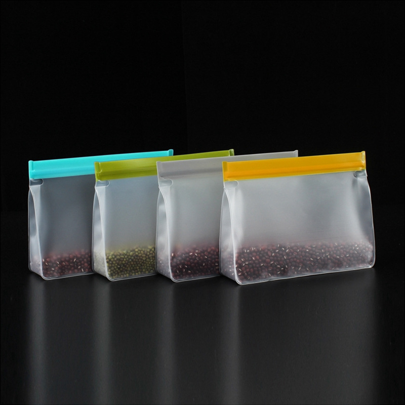 Sealed Bag Food Grade Fresh-keeping Bag Self-sealing Bag Plastic-sealed Thickened Household Freezing Special Multi-functional Refrigerator Storage Bag
